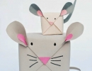 DIY holiday mouse gift wrap | 10 Cute and Creative Gift Wrapping ideas - Tinyme Blog