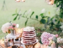 Rustic chic dessert display | 10 Delightful Dessert Table Ideas - Tinyme Blog
