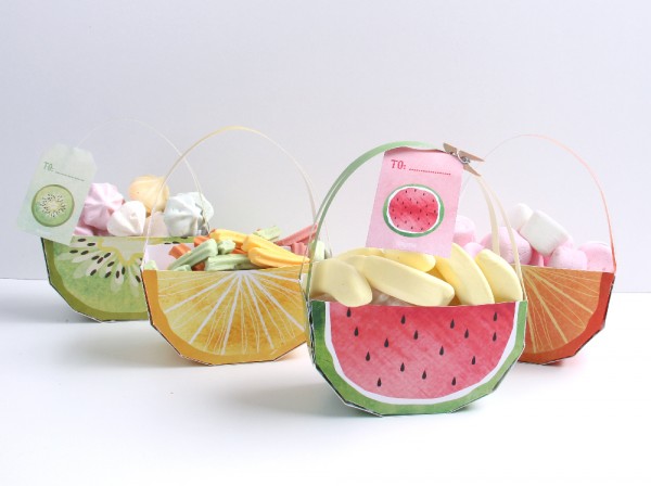 Feeling Fruity Printable Fruit Baskets