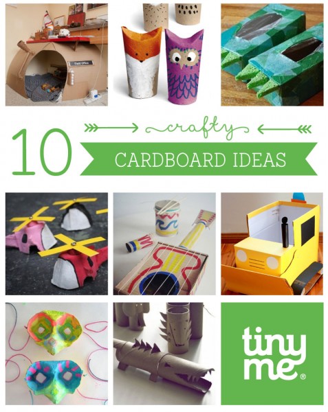 10 Crafty Cardboard Ideas - Tinyme Blog