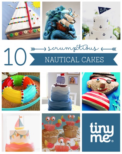 10 Scrumptious Nautical Cakes - Tinyme Blog