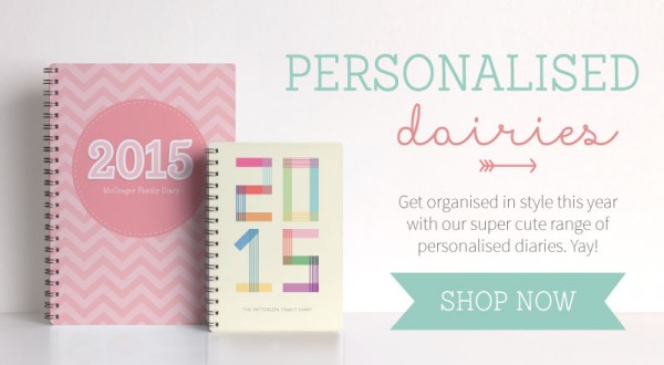 Personalized Diaries from tinyme