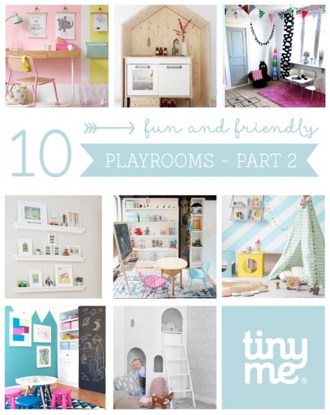 10 Fun & Friendly Playrooms Part 2 - Tinyme Blog