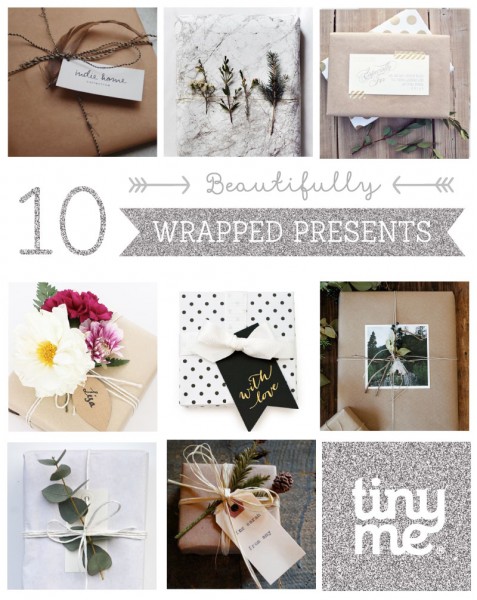 10 Beautifully Wrapped Presents - Tinyme Blog