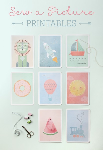 Sew a Picture Printables - Tinyme Blog