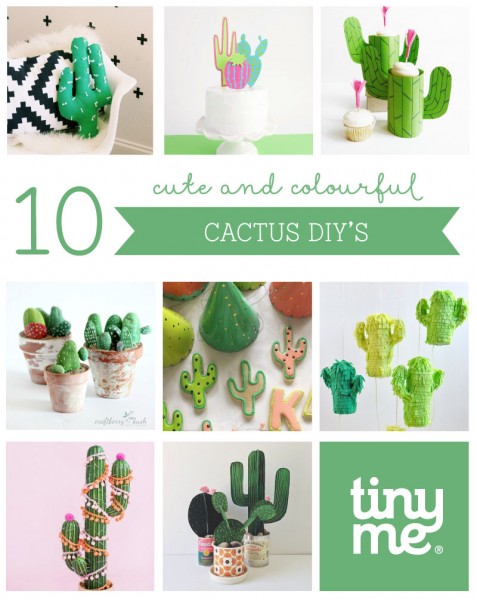 10 Cute Cactus DIYs - Tinyme Blog