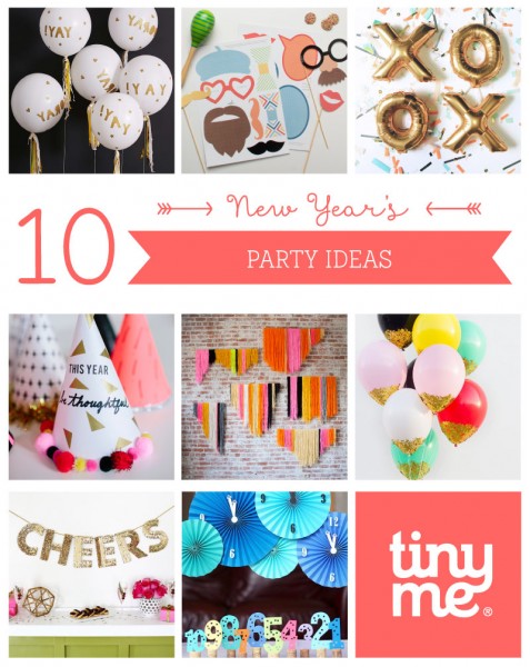 10 New Year&#039;s Party Ideas - Tinyme Blog