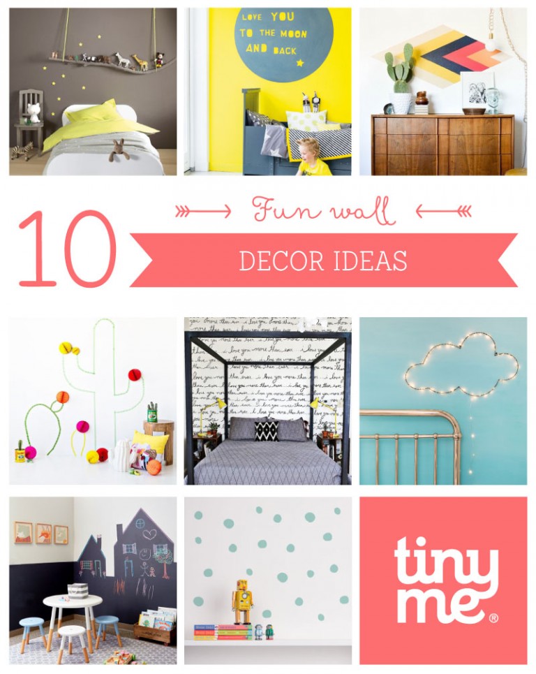 10 Fun Wall Decor Ideas - Tinyme Blog