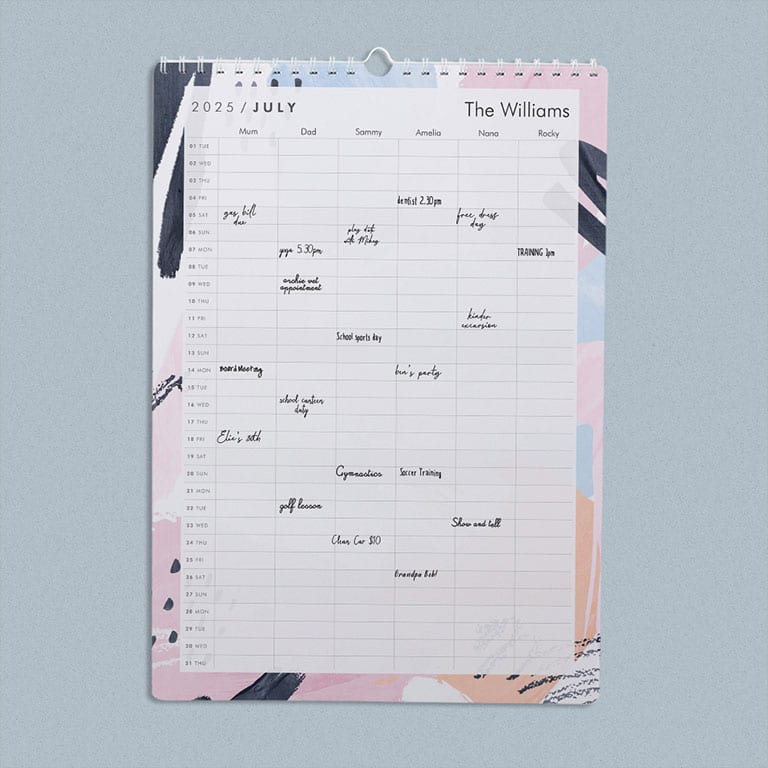 Custom Monthly Grid Planner hotsell | 24 Month Planner | Monthly Calendar | Personalized Planning Gift | Gifts for Mom | Modern Type Photo